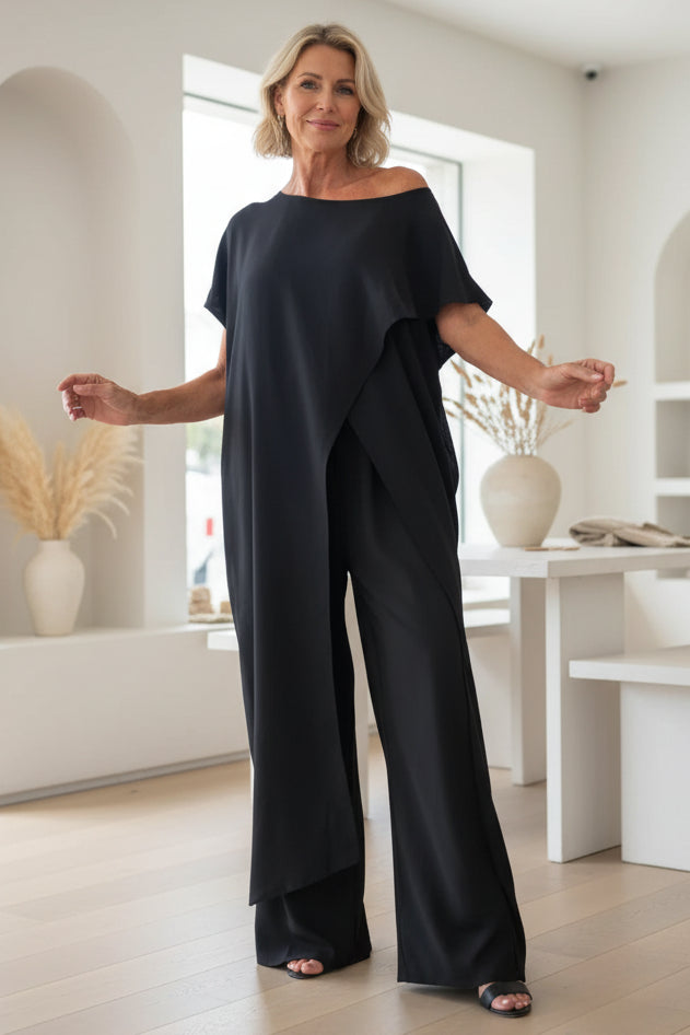 MEYA – ASYMMETRIC JUMPSUIT
