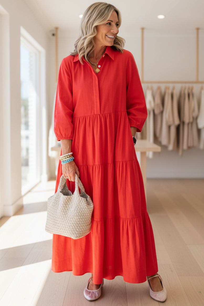 SOLENE – CLASSIC SHIRT DRESS