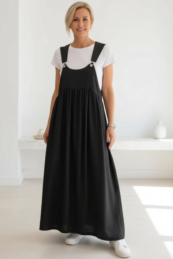 KIM - SLEEVELESS OVERALL DRESS