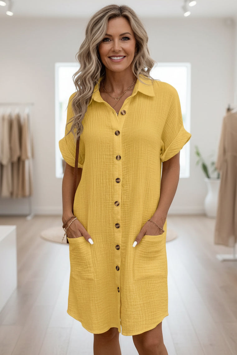 JULIA - OVERSIZED POLO DRESS