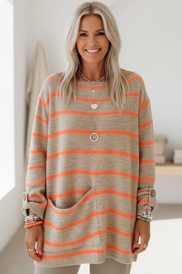 SYLVIA - STRIPED SWEATER