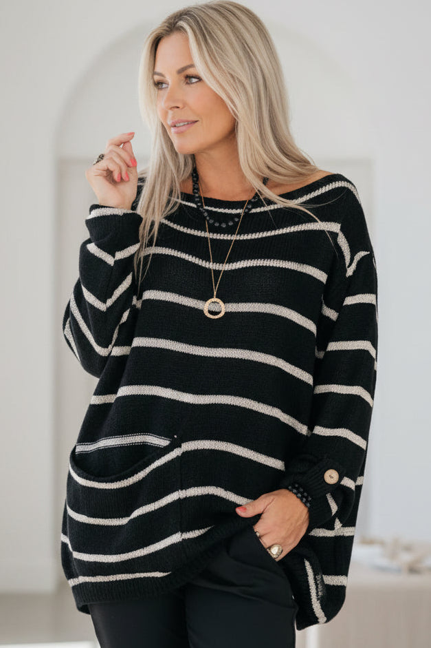 SYLVIA - STRIPED SWEATER