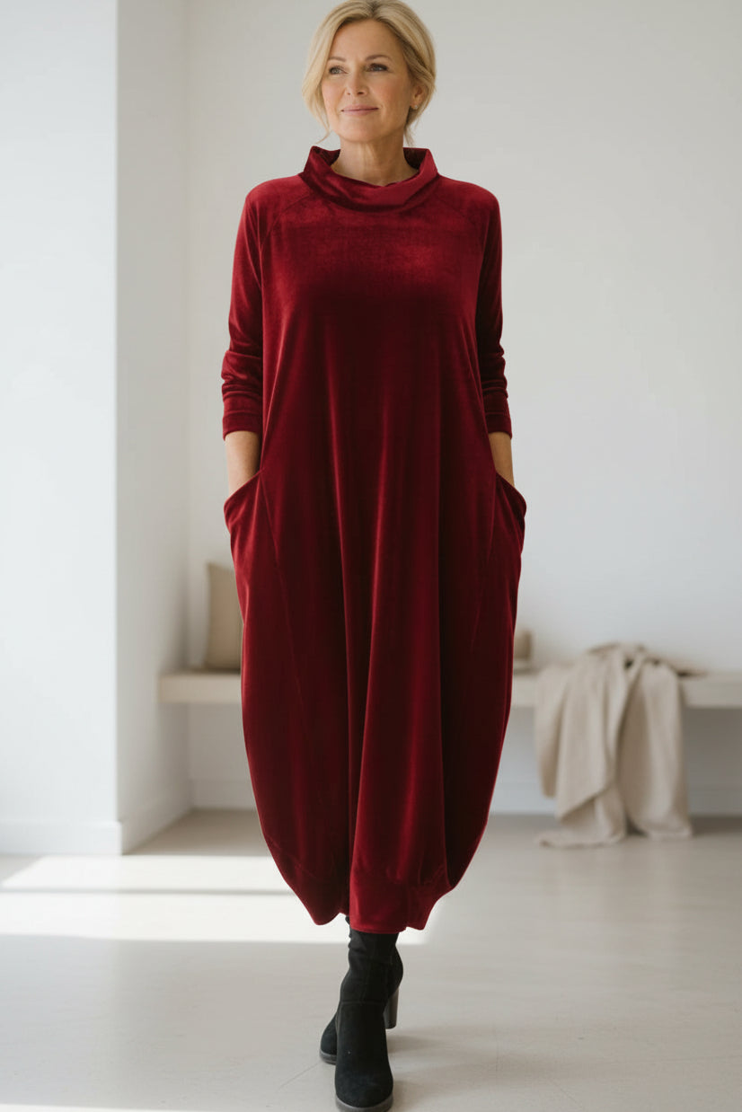 RORY - ELEGANT VELVET DRESS