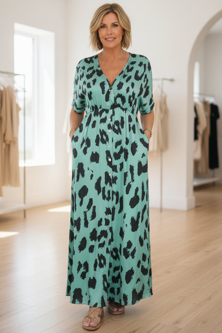 BONNIE - STYLISH LEOPARD DRESS