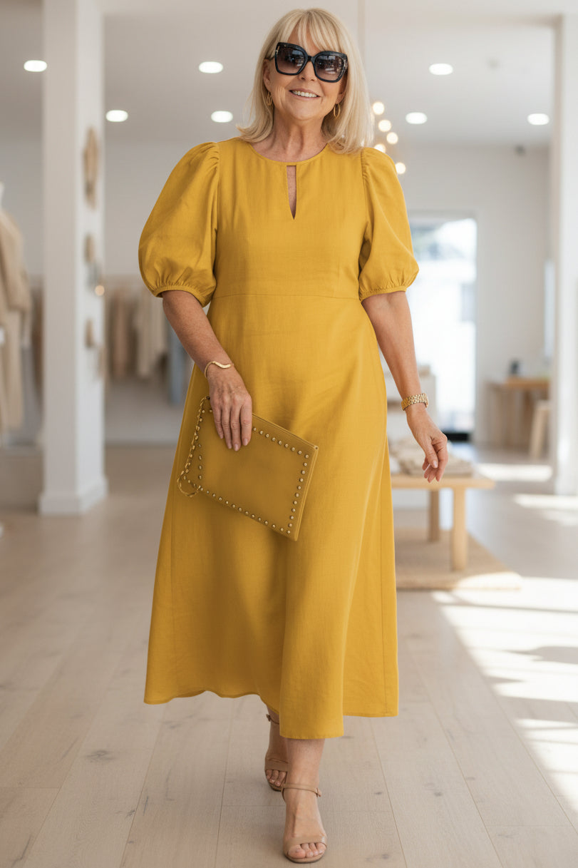 ANGELA - ELEGANT MAXI DRESS