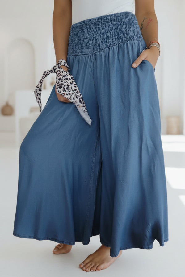 GISELLE - PANTS WITH ELASTIC WAIST