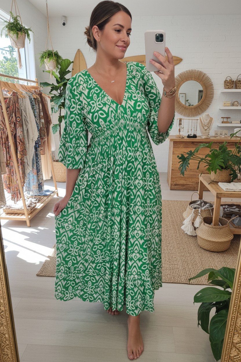 OTTILIE - BOHEMIAN DRESS