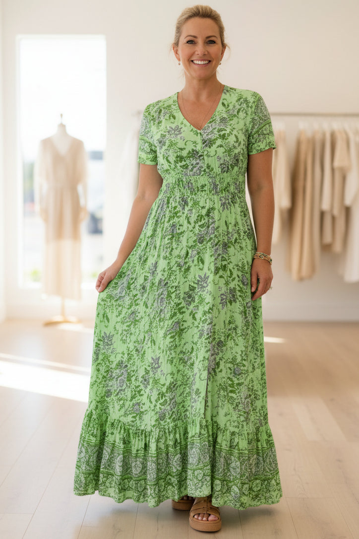 JUNO - FLORAL PATTERN DRESS