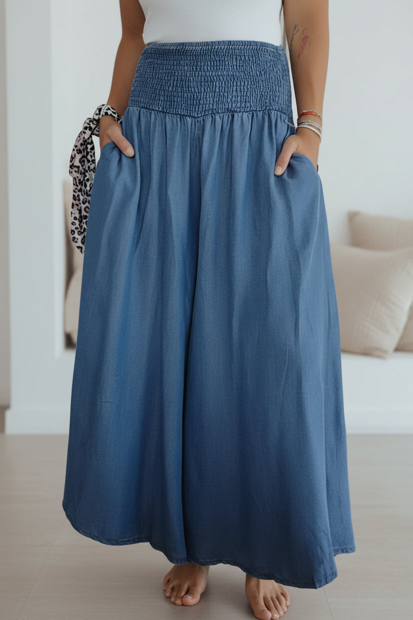 GISELLE - PANTS WITH ELASTIC WAIST