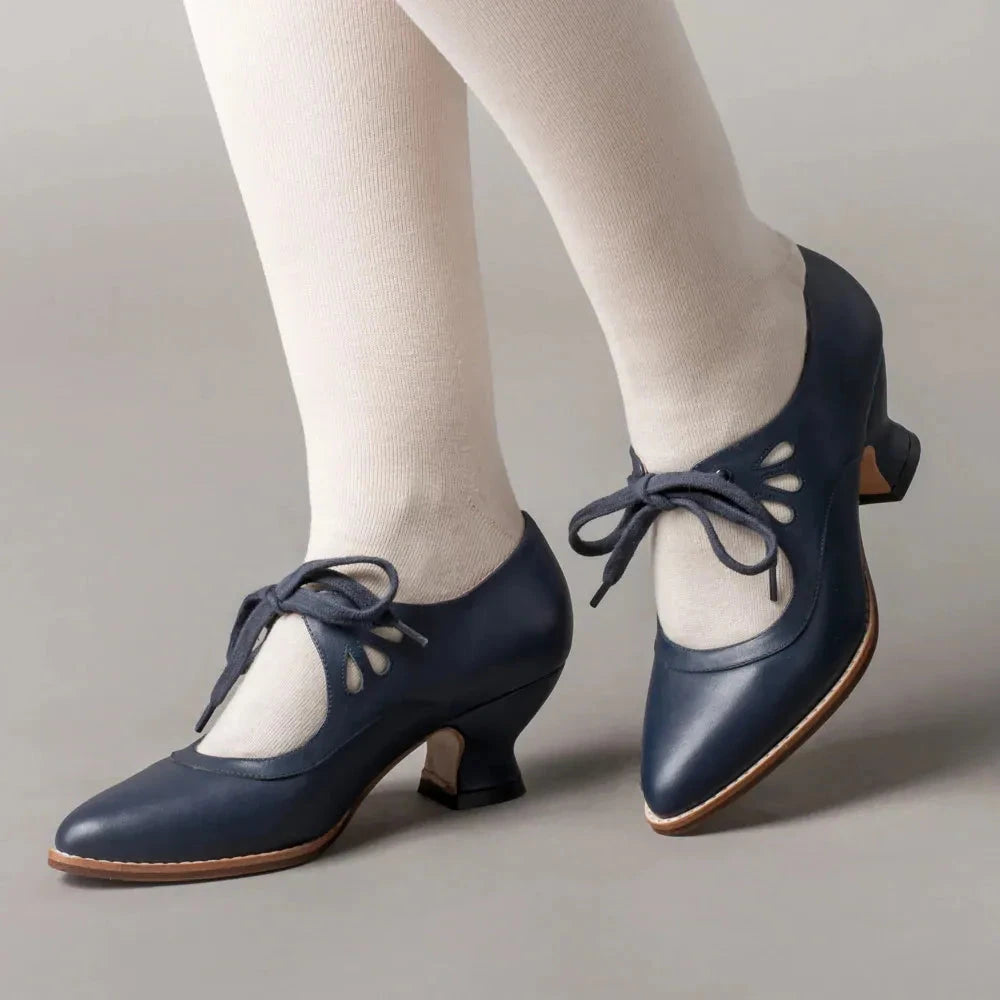 ZAYANA - ORTHOPAEDIC LEATHER HEELED SANDALS