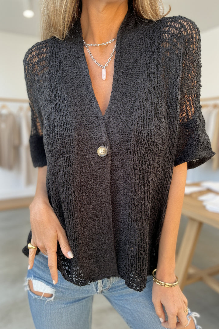 LILY - ELEGANT TEXTURED TOP