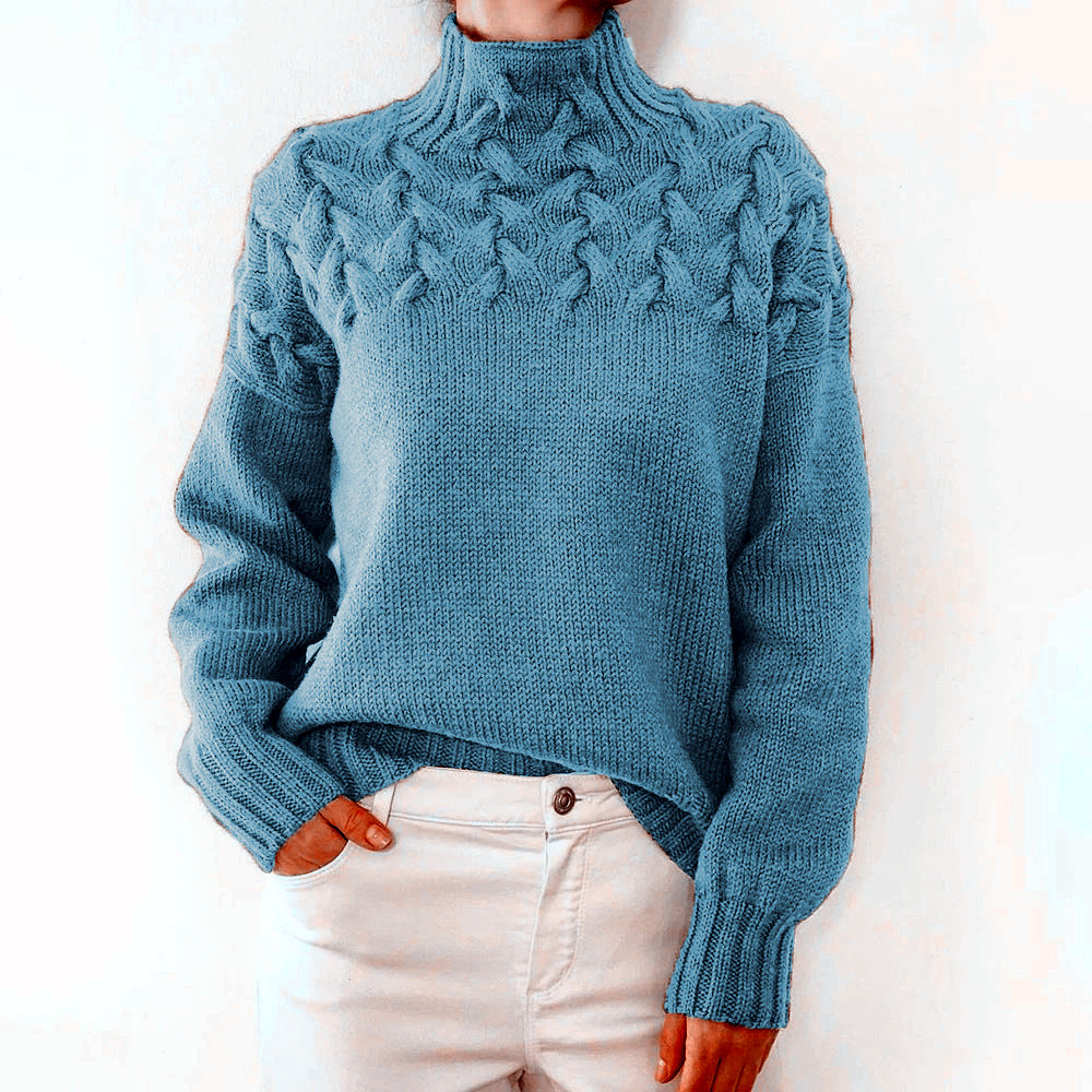 GEORGIA - KNIT TURTLENECK SWEATER
