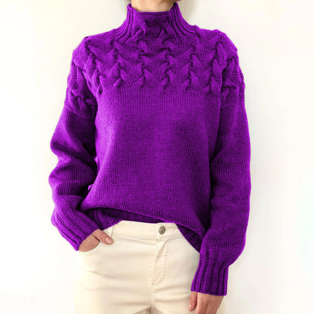 GEORGIA - KNIT TURTLENECK SWEATER