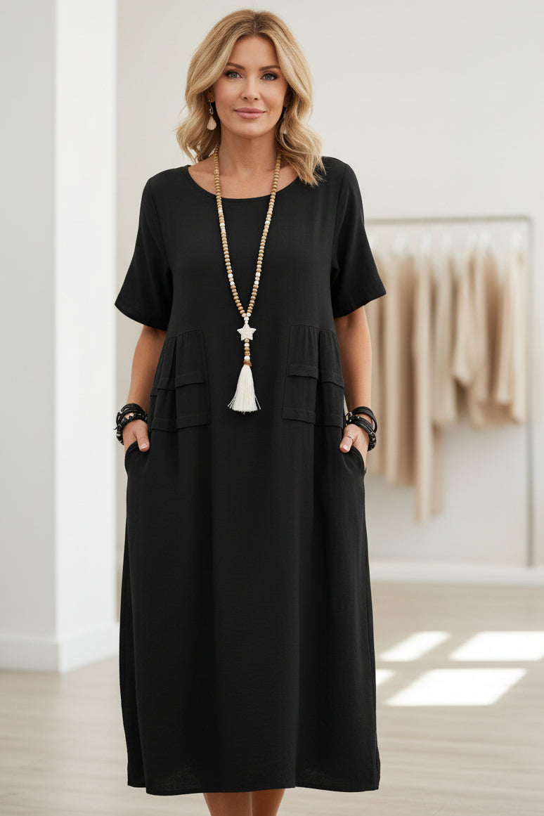 CHLOE - TUMMY-COVERAGE DRESS