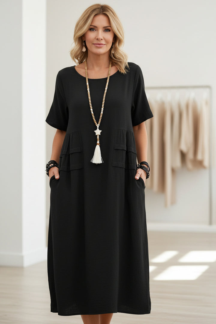 CHLOE - TUMMY-COVERAGE DRESS