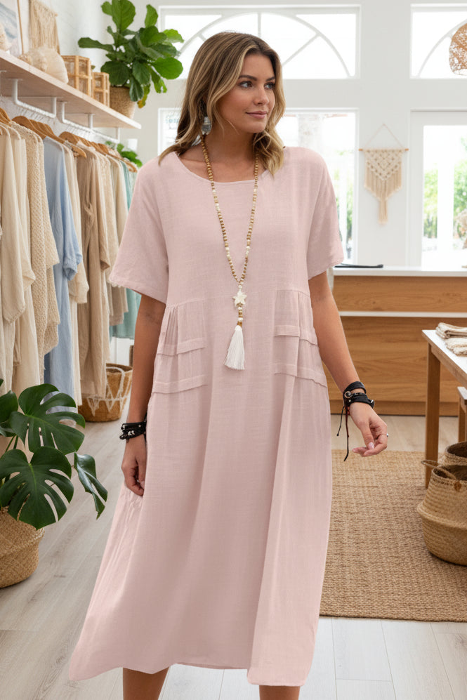 CHLOE - TUMMY-COVERAGE DRESS