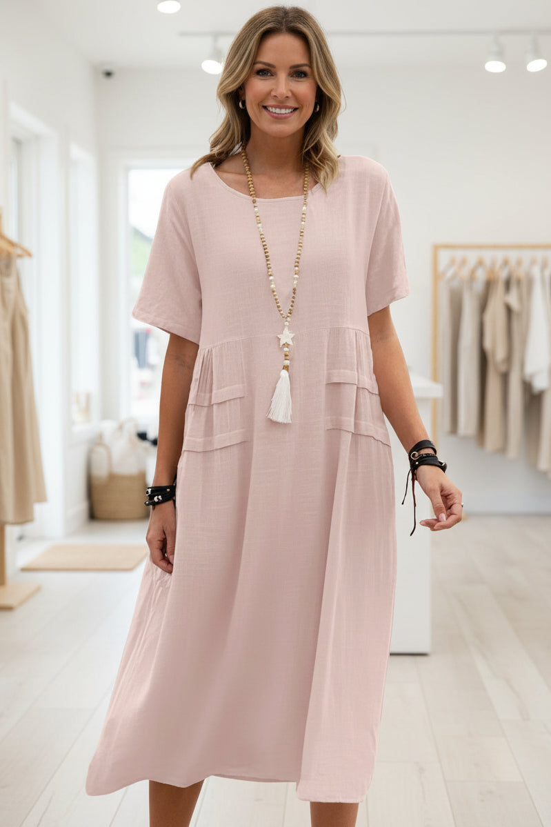 CHLOE - TUMMY-COVERAGE DRESS