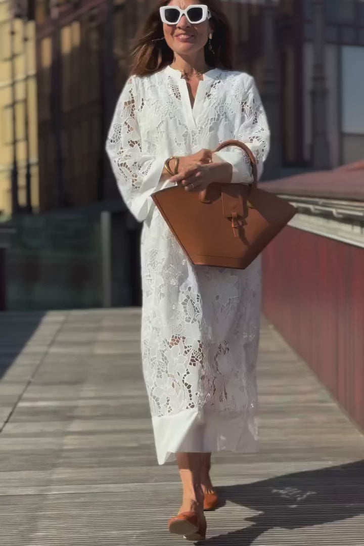 HANNA - ELEGANT LACE DRESS