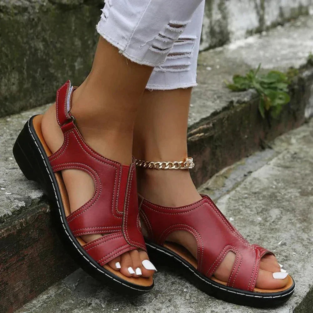 JOLIE - ORTHOPAEDIC LEATHER SANDALS