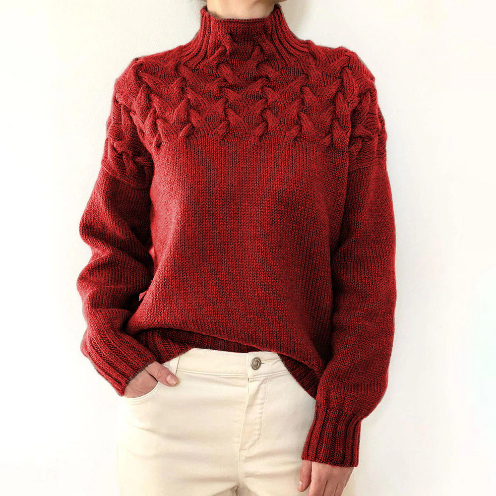 GEORGIA - KNIT TURTLENECK SWEATER