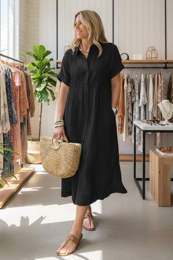 BILLIE - RELAXED SHIRT DRESS