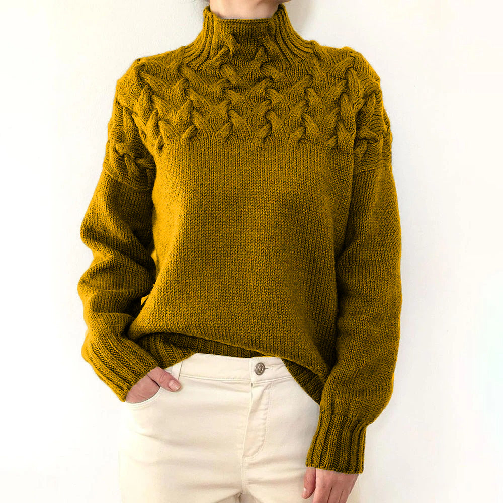 GEORGIA - KNIT TURTLENECK SWEATER