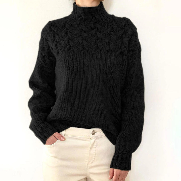 GEORGIA - KNIT TURTLENECK SWEATER